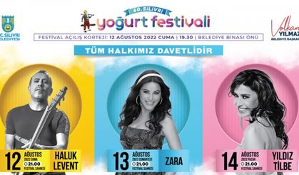 Silivri'de Yoğut Festivali Coşkuyla Başlıyor