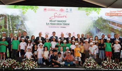 Silivri Millet Bahçesinde İlk Fidanlar Torakla Buluştu