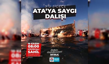 Atatürk, Maltepe’de ‘Saygı Zinciri Ve Dalışıyla’ Anılıcak