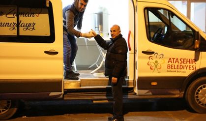 Ataşehirliler Güne Sıcak Çorbayla Başlıyor