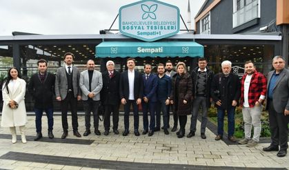 Başkan Bahadır gazetecilerle bir araya geldi