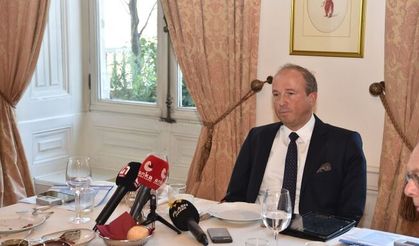 BM’de 3. kez konuşma yapacak olan Hançerli gazetecilerle bir araya geldi