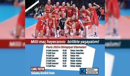 Voleybolda milli heyecan Kalamış’ta devam ediyor
