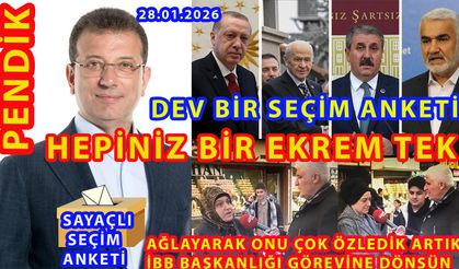 İstanbul Sokakları Bize “Hepiniz Bir Ekrem Tek” Diyor (VİDEO)