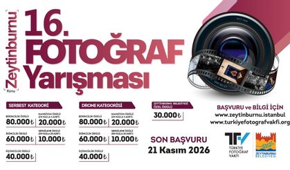 Zeytinburnu 16. Fotoğraf Yarışması Başvuruları Başladı
