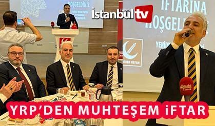Yeniden Refah Partisi Zeytinburnu’ndan Muhteşem Bir İftar….