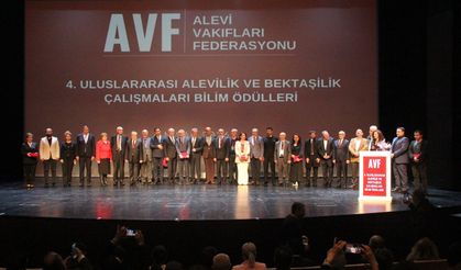 Alevi Vakıfları Federasyonu (AVF), 4. Uluslararası Alevilik ve Bektaşilik Çalışmaları Bilim Ödülleri Töreni yapıldı