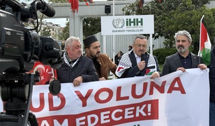 Bakırköy İHH Temsilcisi Özgür Akış’tan İsrail’e Lanet Filistin’e Destek Açıklaması (VİDEOU)