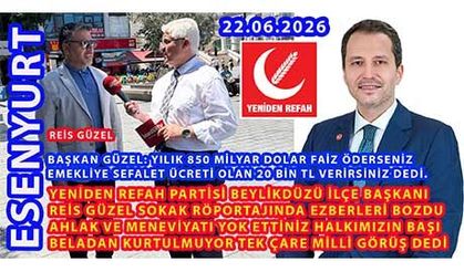 Başkan Güzel: Erbakan Hocamın Önce Ahlak Ve Maneviyat Sözü Unutuldu (VİDEOLU)