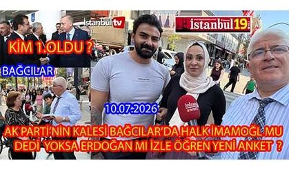 AK PARTİ'Nin Kalesi Bağcılar'da Oy Erdoğan'a mı İmamoğlu'na mı Diye  Sorduk (VİDEOLU)