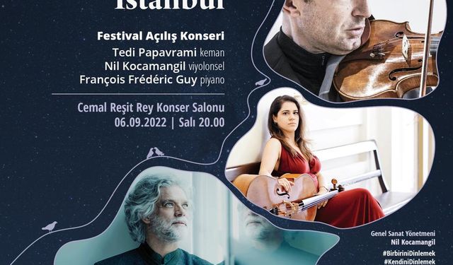 II.İstanbul Uluslararası Oda Müziği Festivali Başlıyor