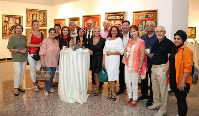'Geçmişten Geleceğe Kültür Sanat Sentezi' Sergsi SKSM'de