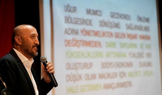 Uğur Mumcu Mahallesi Site Yöneticilerine Plan Değişikliği Bilgilendirme Toplantısı