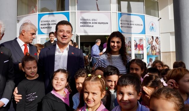 Çocuklardan İmamoğlu'na Sevgi Seli