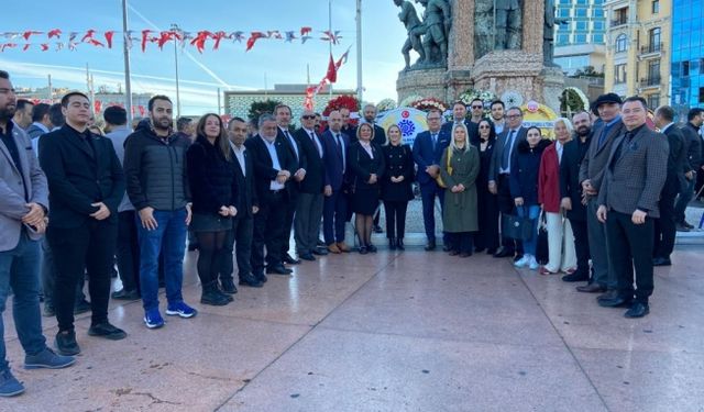 Memleket Partisi İstanbul İl Başkanlığı 85.Vefat Yılında Atatürk'ü Unutmadı