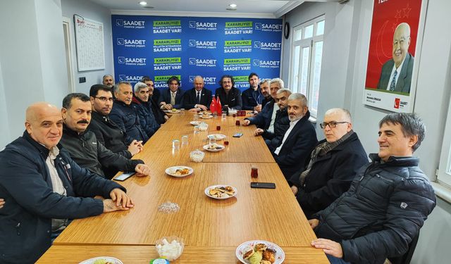 Saadet Partisi Zeytinburnu Ebedi Sakini Merhum Bitmez'i Unutmadı