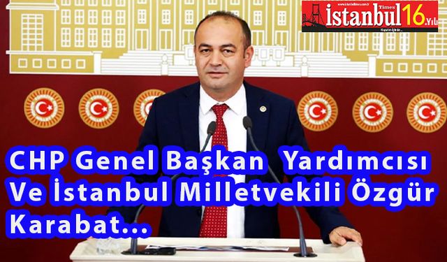 CHP'Li Karabat :Erzincan İliç'te Yaşanan Felaketin Baş Sorumlusu AKP 'Dir Dedi