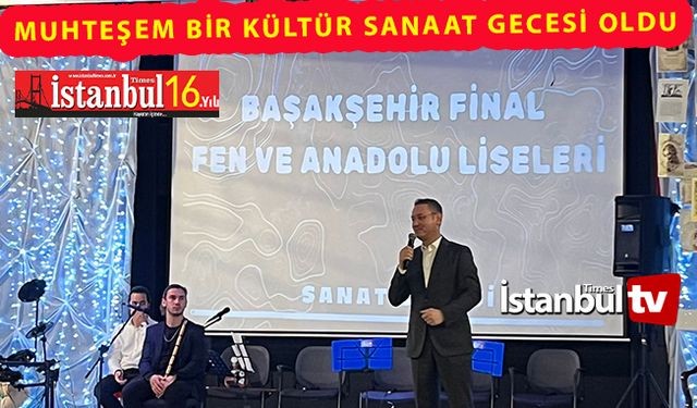 Öğrencilerden Muhteşem Bir Kültür Sanat  Gecesi Oldu