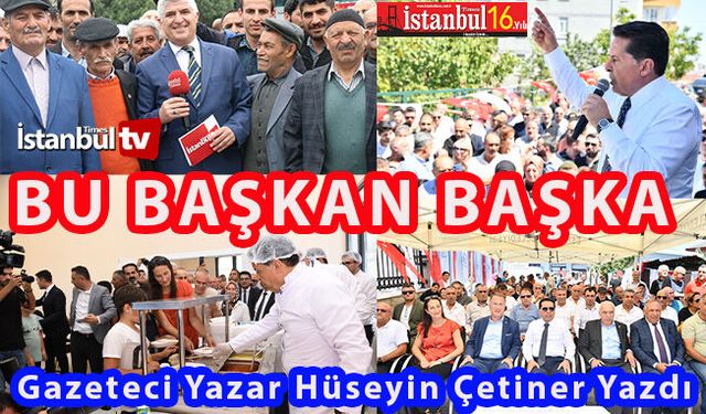 Bu Başkan Diğerlerinden Çok Farklı (VİDEOLU)