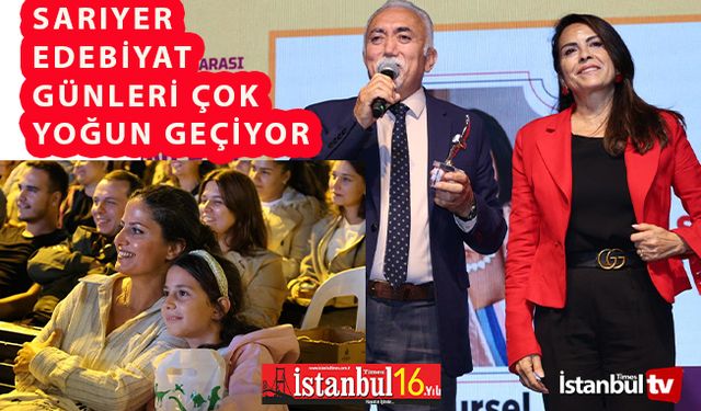 Uluslararası 11. Sarıyer Edebiyat Günleri'ne 3. Gününde Yoğun Bir İlgi Oldu