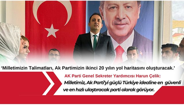 ‘Milletimizin Talimatları, Ak Partimizin ikinci 20 yılın yol haritasını oluşturacak.’