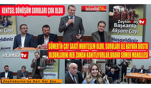 Sümer'in Gündemi Kentsel Dönüşüm ve Hayvan Hakları Oldu