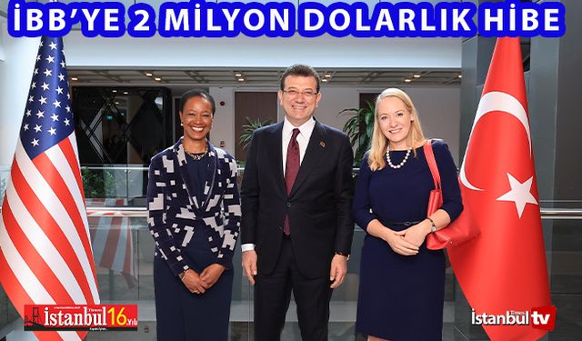 İBB’ nin Ödüllü Projesine  Birleşik Devletlerden 2 Milyon Dolarlık Hibe