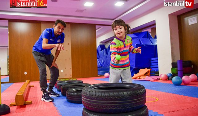 Esenyurt Belediyesi Özel Gereksinimli Çocukları Sporla Geliştiriyor