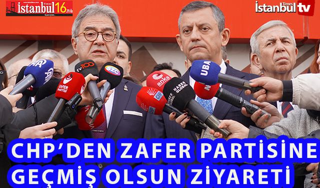 CHP Genel Başkanı Özgür Özel Özel Zafer Partisini Ziyaret Etti