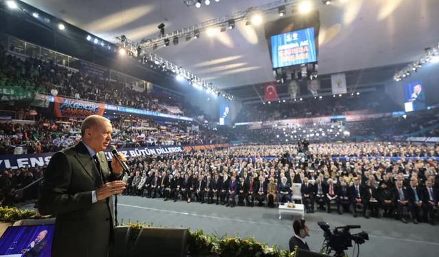AK PARTİ Genel Merkez Kongresi Ankara'da Yoğun Bir Katılım İle Yapıldı