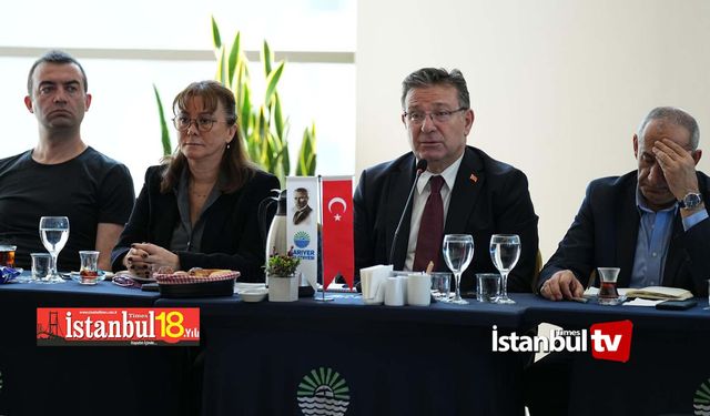 Başkan Aksu Nisan Ayı Mahalle Muhtarları Toplantısına Ev Sahipliği Yaptı