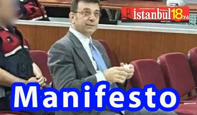 Başkan İmamoğlu : Biz Yargılanmıyoruz , Direkt Cezalandırılıyoruz