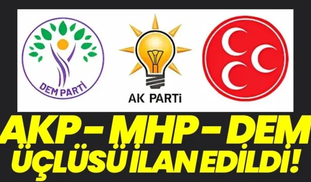 AK PARTİ Ve MHP Daha Önce Neden DEM’i Şeytanlaştırıyordu ?