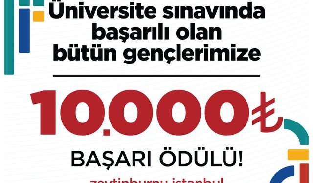 Üniversite Başarı Ödülü Başvuruları Başlıyor!