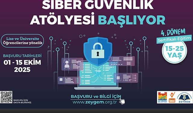 Zeytinburnu’nda Ücretsiz Siber Güvenlik Atölyesi Başlıyor