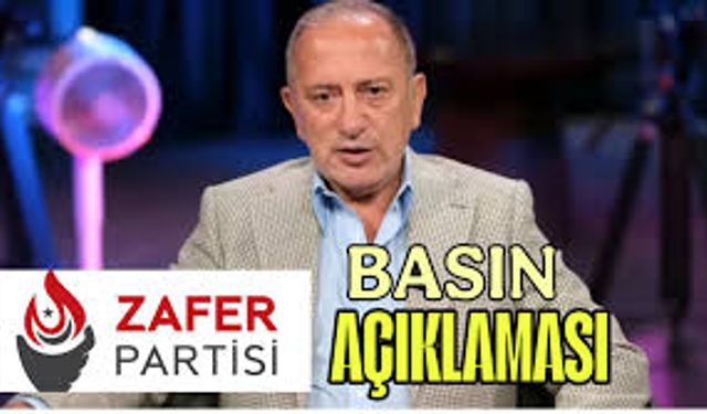 Zafer Partisi Fatih Altaylı’ nın Tutukluluğunun Devamına İtiraz Etti