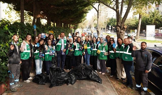 Beylikdüzü’ndeki Öğrencilerden Çevre Bilinci İçin Örnek Bir Davranış