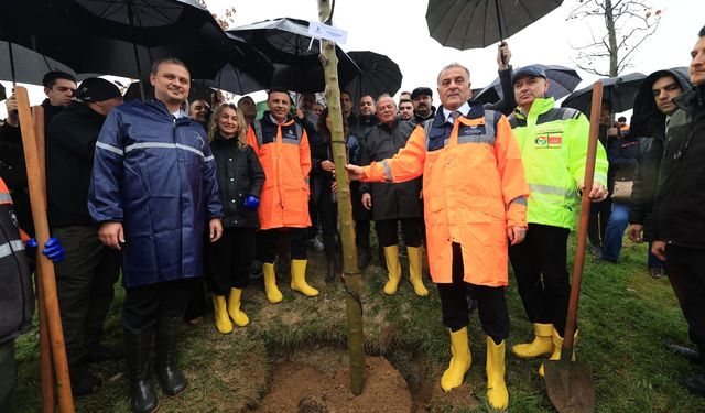 Milli Ağaçlandırma Gününde Tutuklu Belediye Başkanları Ve Bürokratlar İçin Ağaç Dikildi