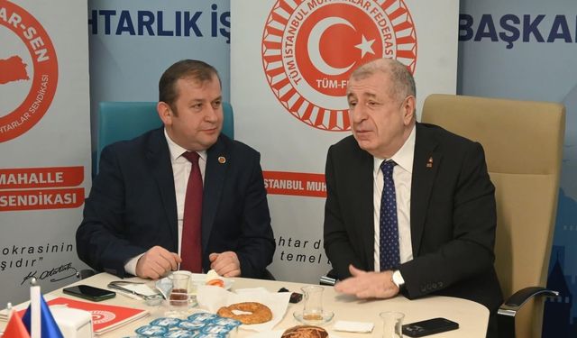 TÜMFED, Zafer Partisi Genel Başkanı Prof. Dr. Ümit Özdağ’ı Ağırladı