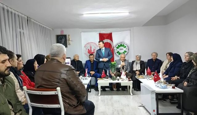 ZEYDEF Başkanı Çakır Üye Dernekleri Ziyaret Ediyor