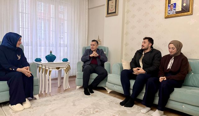 Başkan Vekili Can Aksoy İlk İftarını Şehit Ailesiyle Açtı