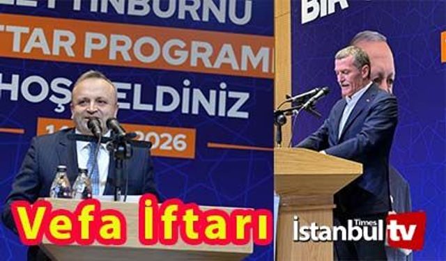 Ak Parti Vefa İftarında İzdiham Yaşandı