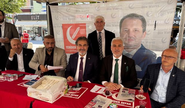 YRP. Kocaeli Milletvekili Mehmet Aşıla Zeytinburnu'nda Halk İle Buluştu