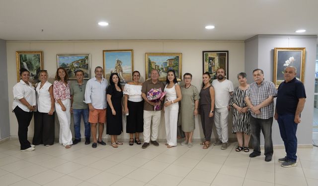 "Hayatın İçinden" Resim Sergisi Kartal'da Açıldı