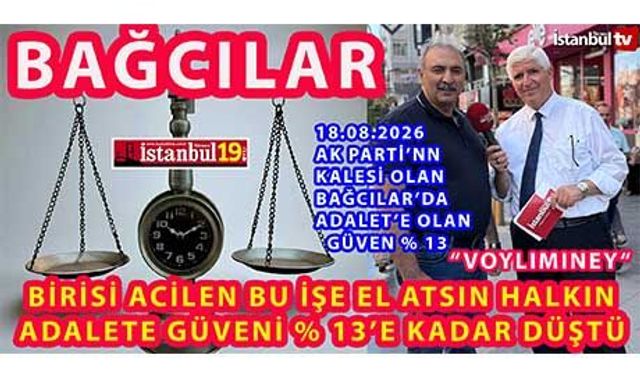 Bir Ülkede Adalet'e Güven % 13'e Düşerse Orada Sağlıklı Bir Yaşam Olur mu ? (VİDEOLU)