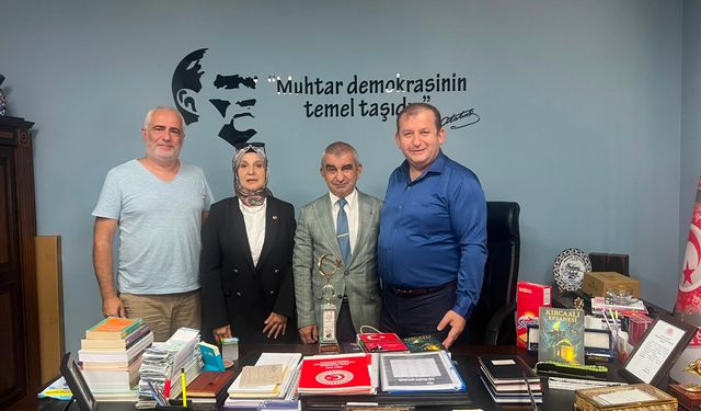 BULTÜRK ve BGSAM’dan Tüm Muhtarlar Sendikası’na Ziyaret