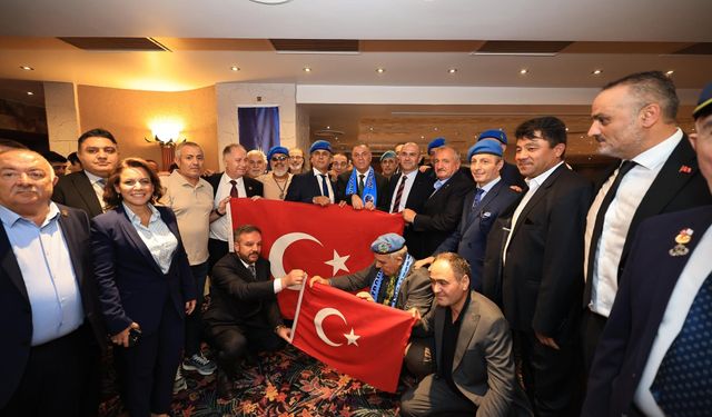 İBB 19 Eylül Gaziler Gününde Gazileri Unutmadı