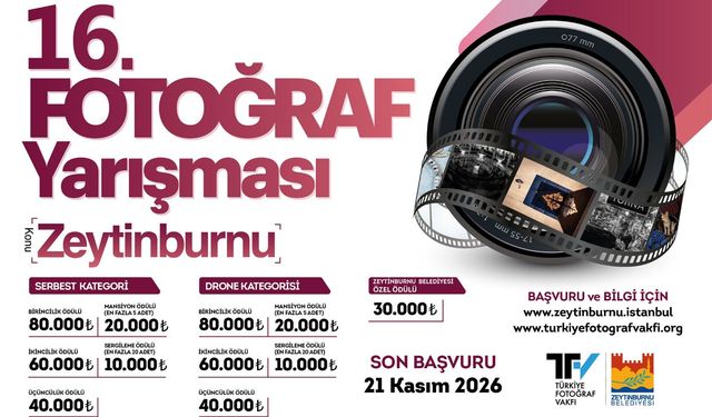 16. Zeytinburnu Fotoğraf Yarışması’na Başvuru İçin Süre Daralıyor