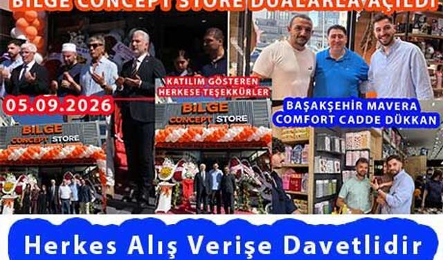 Bilge Concept Store Dualarla Görkemli Bir Şekilde Açıldı