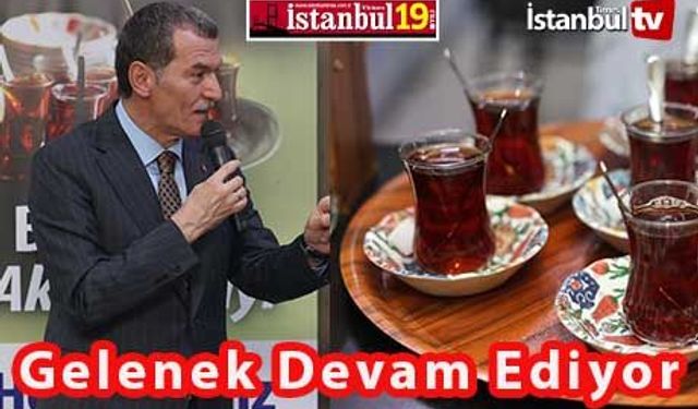 Değişmeyen Gelenek Başkanla Akşam Çayı Buluşmaları Merkezefendi’de Başladı